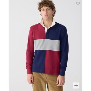NWT J. Crew Heritage Rugby Shirt